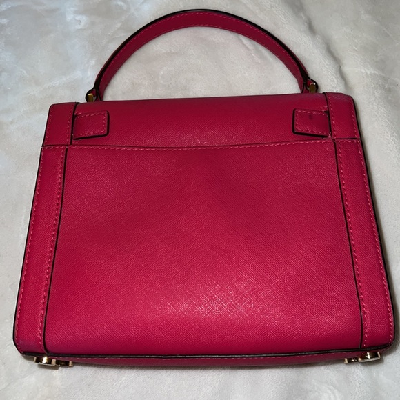 MICHAEL KORS hot pink hand/shoulder bag nwot - Picture 6 of 10